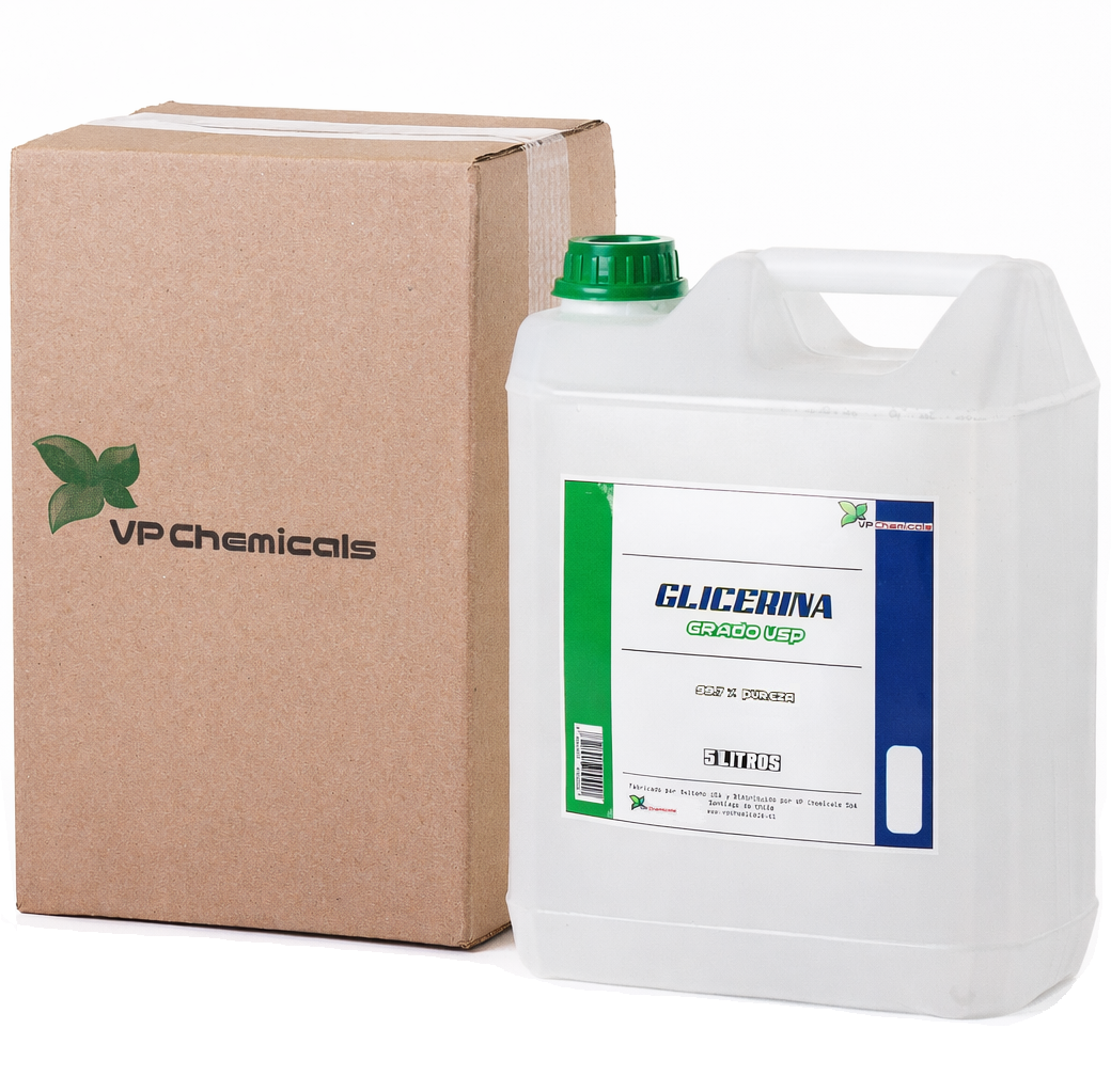 glicerina vegetal grado usp para cosmetica y reposteria