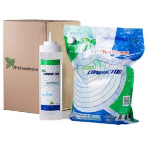 gel conductor ultrasonido incoloro doypack 2,5 litros + dispensador 600 ml
