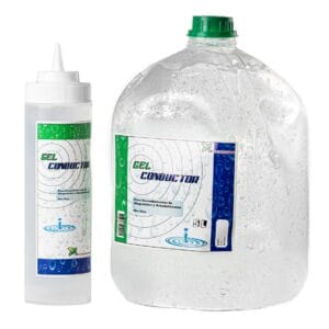 gel conductor ultrasonido incoloro bidon 5 litros + dispensador 600 ml
