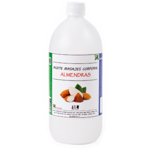 aceite de masajes almendras 1 litro
