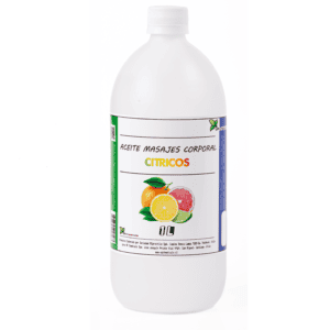 aceite de masajes citricos 1 litro