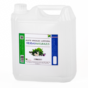 aceite de masajes hierbas naturales 5 litros