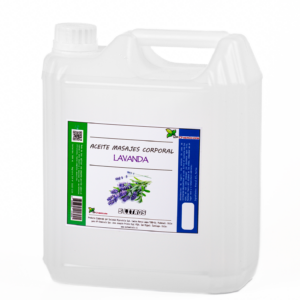 aceite de masajes lavanda 5 litros