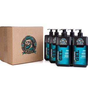 pack gel de afeitar 6 x 1 litro presentación con caja