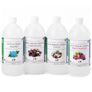 aceite de masajes pack #3 4 litros