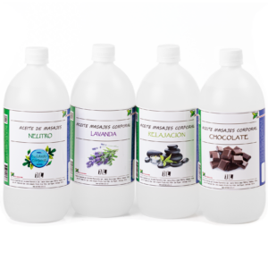 aceite de masajes pack #6 4 litros