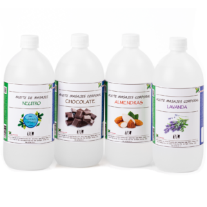 aceite de masajes pack #8 4 litros