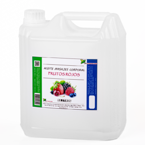 aceite de masajes frutos rojos 5 litros