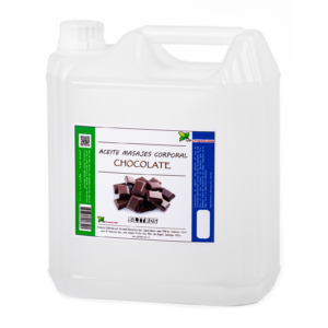 aceite de masajes chocolate 5 litros