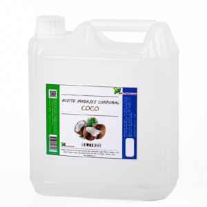 aceite de masajes coco 5 litros